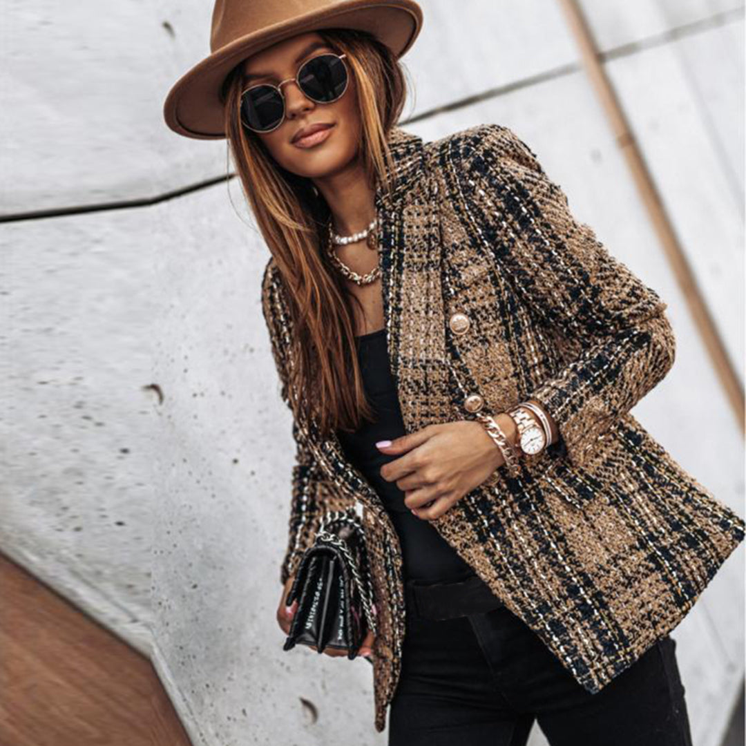 Classic Blazer in Brown