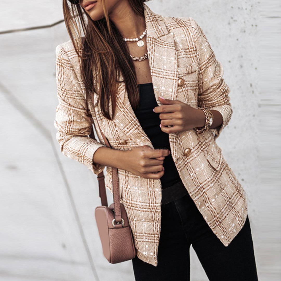 Classic Blazer in Khaki