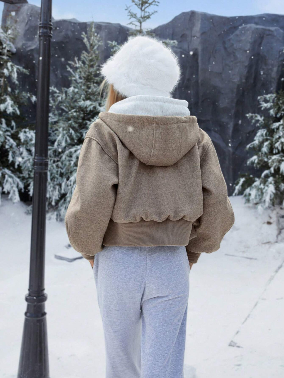Hooded Padded Jacket