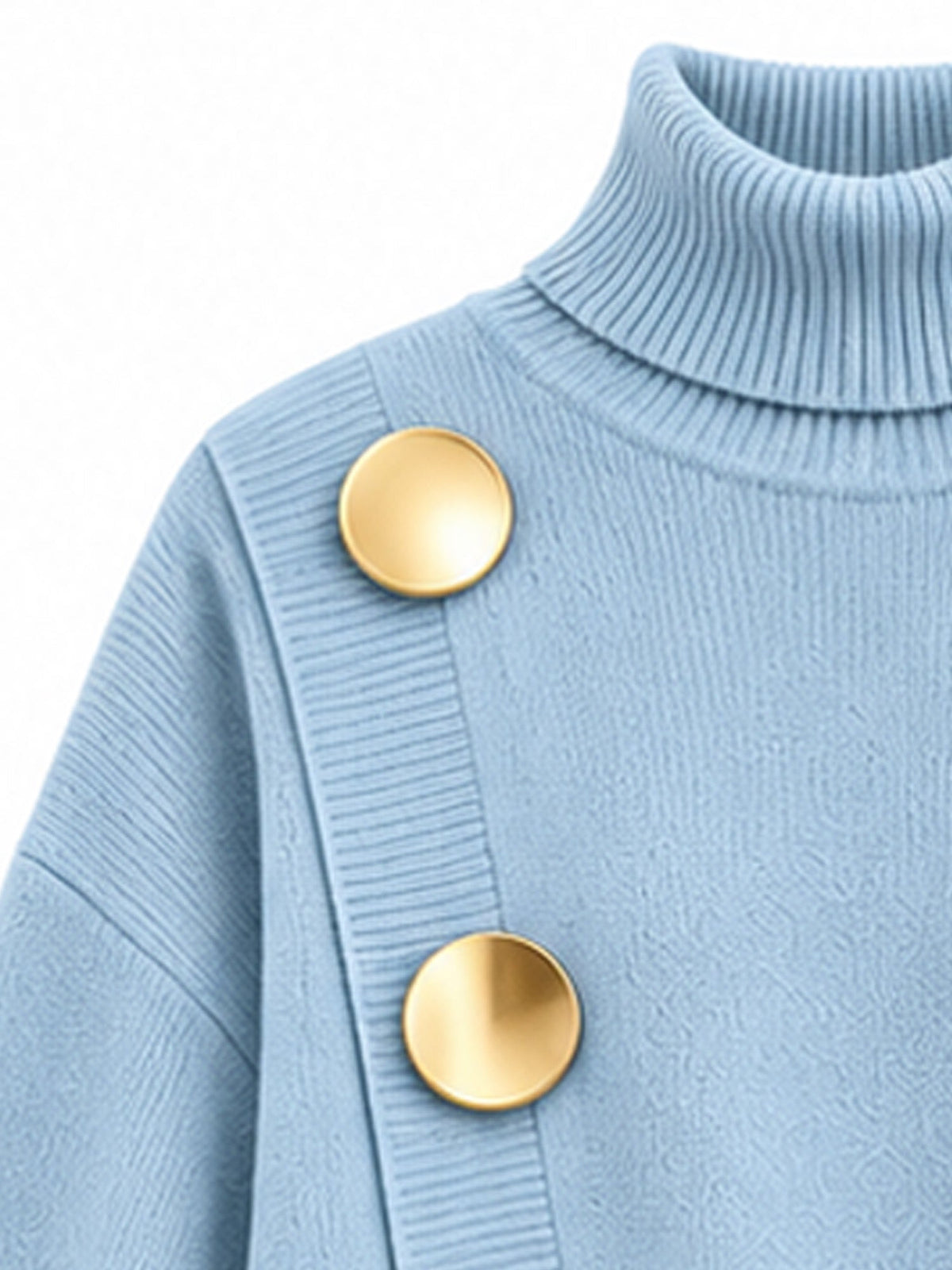 Wrenna | Women's Knit Turtleneck Jumper and Trousers Set