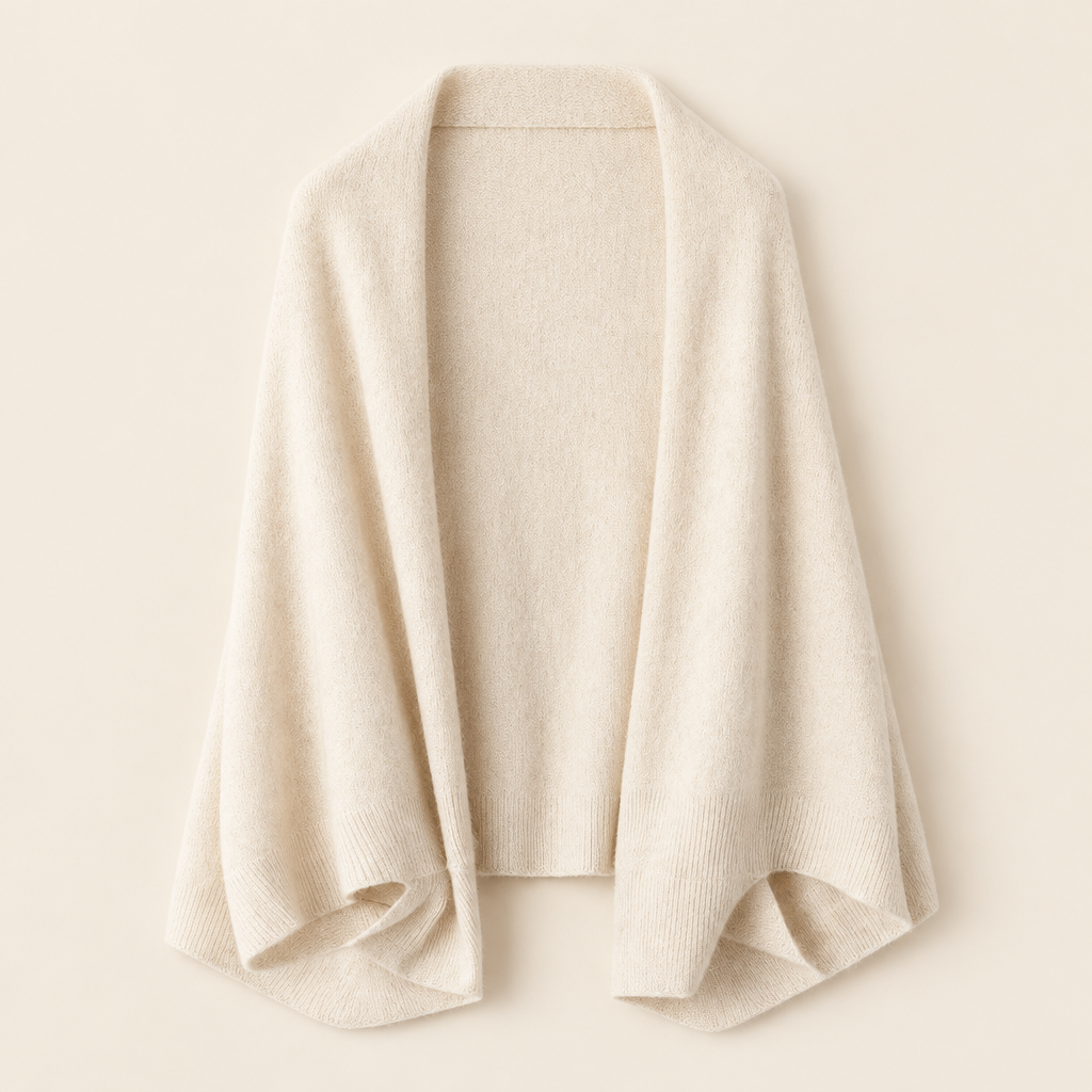Solenne | Women's Wool Wrap Shawl Cardigan